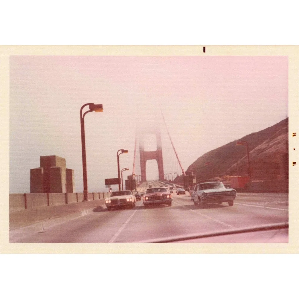 Vintage 1974 Golden Gate Bridge California Road Trip Photo Lot of 10 - Picture 5 of 10